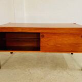 Vintage retro Danish mid-century rosewood desk by Christian Linneberg 1960s