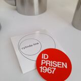 New 1968 Arne Jacobsen coffee pot, cream jug, and sugar bowl for Stelton.