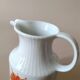 Lot 12 tasses à café et pot à lait en porcelaine Ak Kaiser années 70