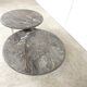 Vintage two tier marble coffee table, 1970s