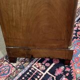 Buffet Empire début XIXème en acajou et dessus marbre noir