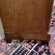 Empire buffet from the early 19th century in mahogany with a black marble top.