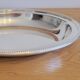 Oval Plateau Christofle Gallia In Silver-Plated Metal Beaded Frieze Basket Plaque