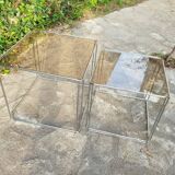 Tables gigognes de Max Sauze 1970