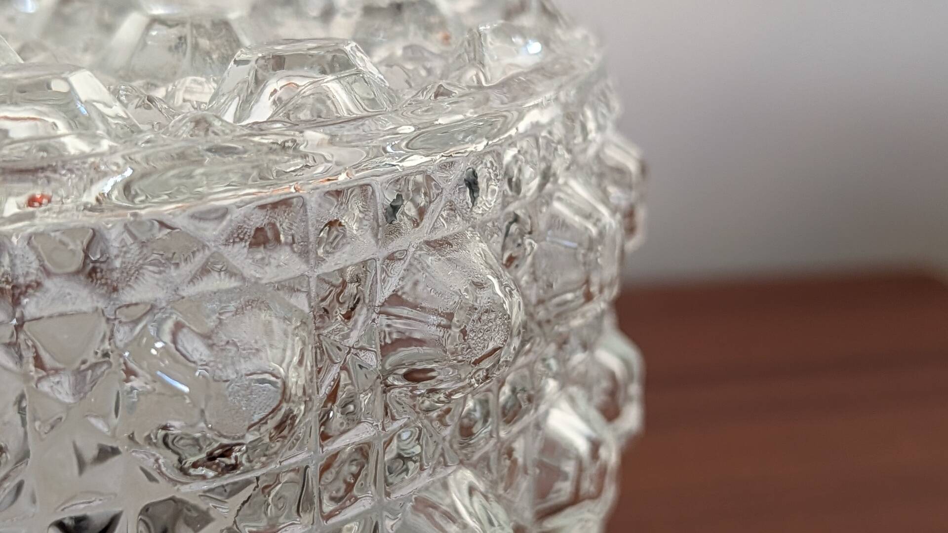 Prisma diamond glass ceiling light