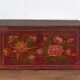Antique box with hand-painted floral patterns (c.1900) #27