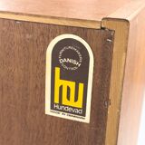 Vintage Danish Teak Bookshelf by Carlo Jensen for Hundevad & Co., 1960s