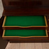 Omann Jun rosewood bookcase with secretaire