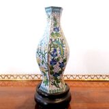 Soliflore vase in partitioned bronze China