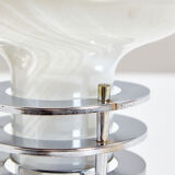 Table lamp with Murano glass lampshade