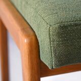 Repose-pieds vert vintage