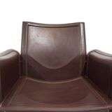 Set of 4 Matteo Grassi Korium dining/conference chairs by Tito Agnoli