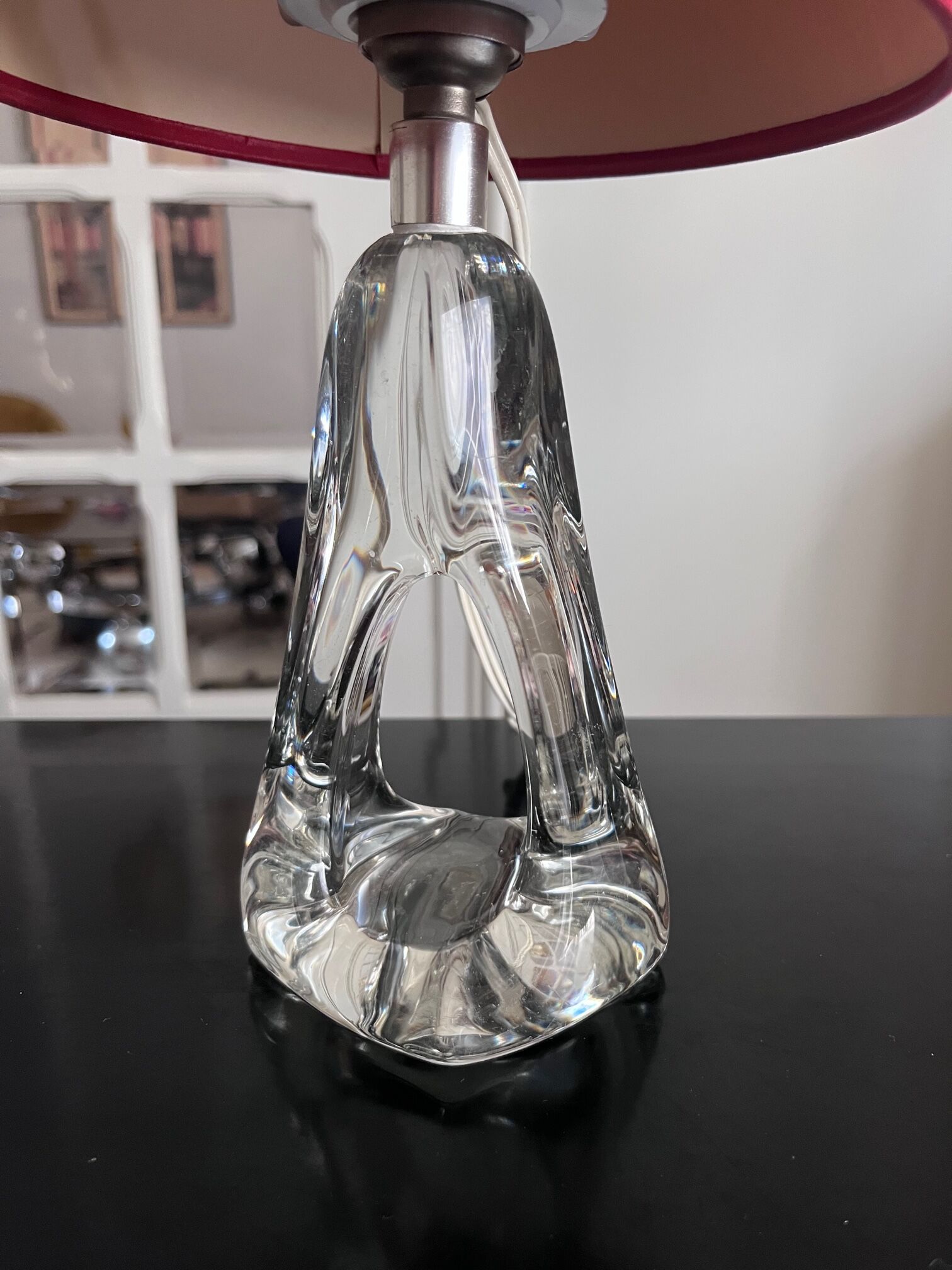 Crystal lamp from the 50s