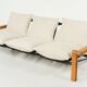 Mid-Century Modern Three-Seater Sofa, 1960s - New Upholstery