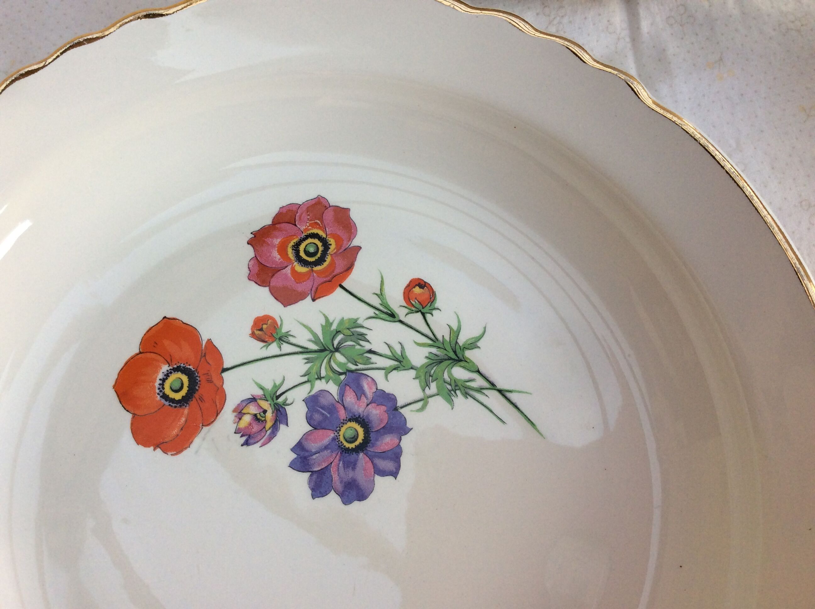 Table service 29 pieces Orchies Moulin des Loups - vintage