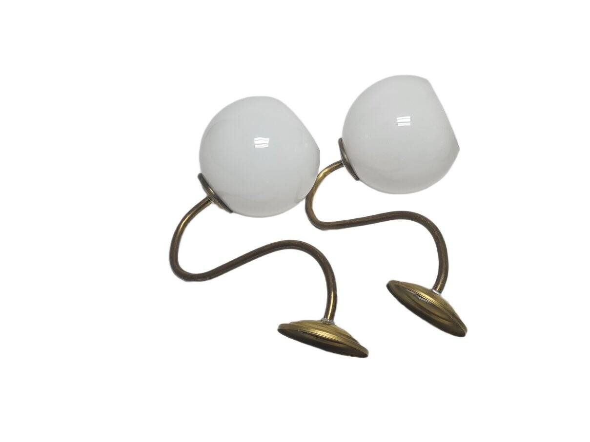 Art Deco sconces, Poland, 1950s, set of 2