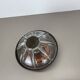 Unique brutalist boom copper and glass wall light by bega lights, germany, 1980s