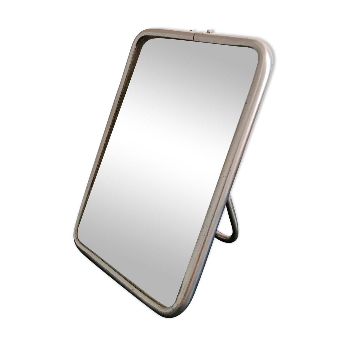 Vintage barber mirror - 17x12cm