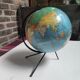 Vintage world map Girard and Barrere