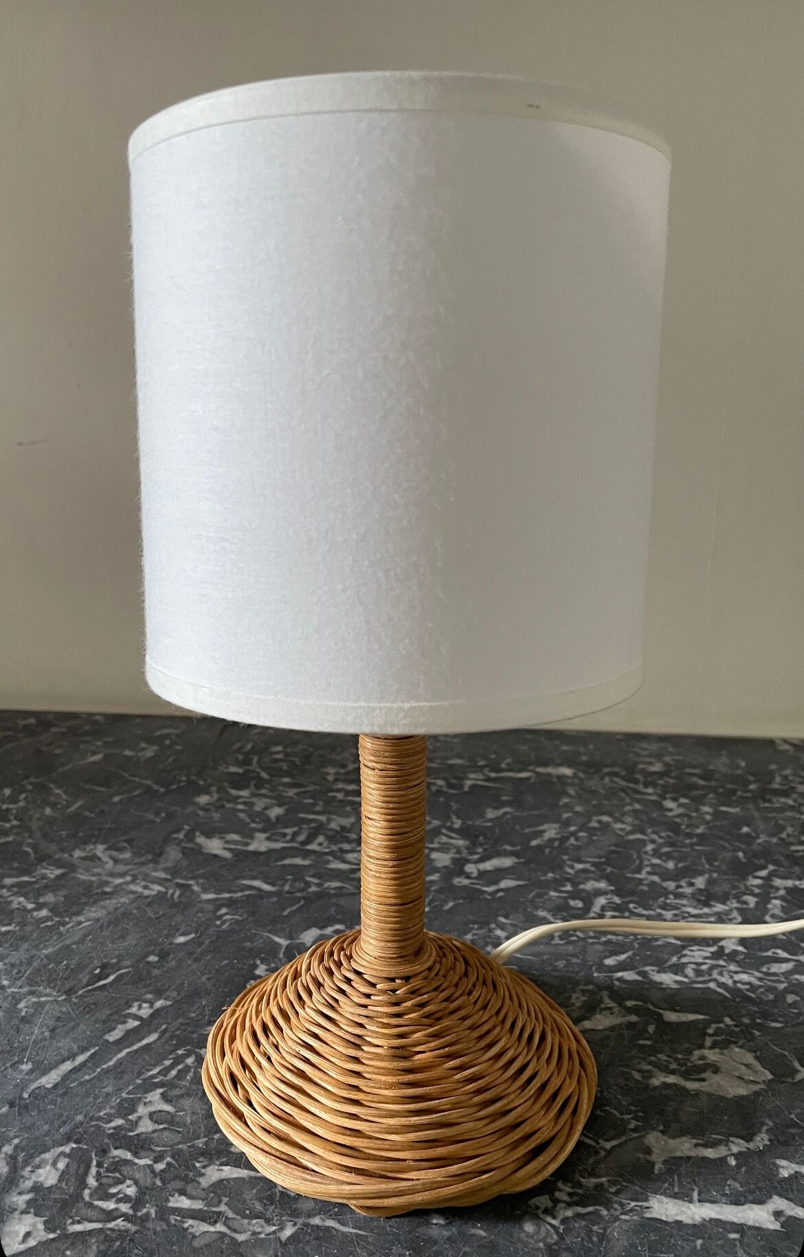 Lampe rotin