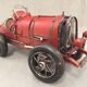Model reproduction old car bugatti 1920 tin metal