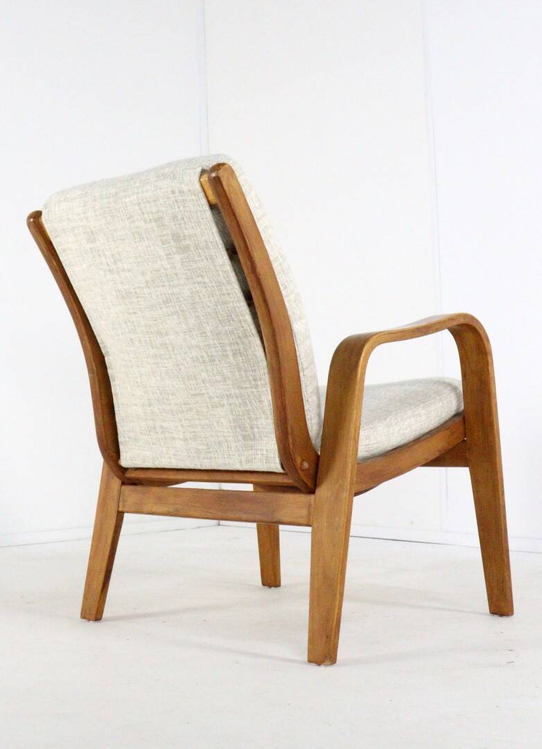 Fauteuil en contreplaqué Pastoe FB06 modèle femme