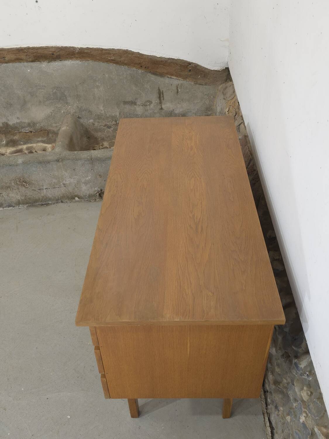 Petit bureau styke scandinave 1960 en teck
