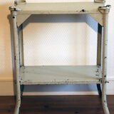 Industrial side table