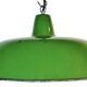 Industrial Green Enamel Factory Pendant Lamp, 1960s