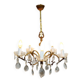 5-light chandelier with tassels