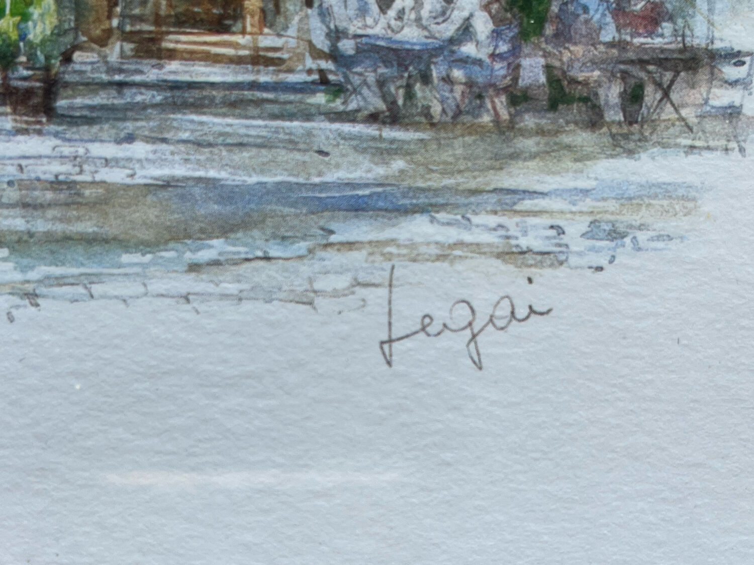 Watercolor of Strasbourg