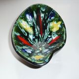 Former cup tripod signed A.Dressinval bright colors France