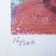 Lithograph by David Hockney, signed and numbered.