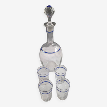 Carafe et verres