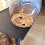 Cache pot en grès