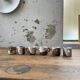 Anthropomorphic ceramic teapot, cups and bowl set