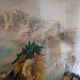 Oil painting on metal panel