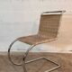 Set of 4 mr10 rattan chairs by mies van der rohe