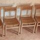 Set of 4 vintage chairs "weekend" by Pierre Gautier Delaye 1955