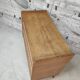 Commode vintage bois et rotin