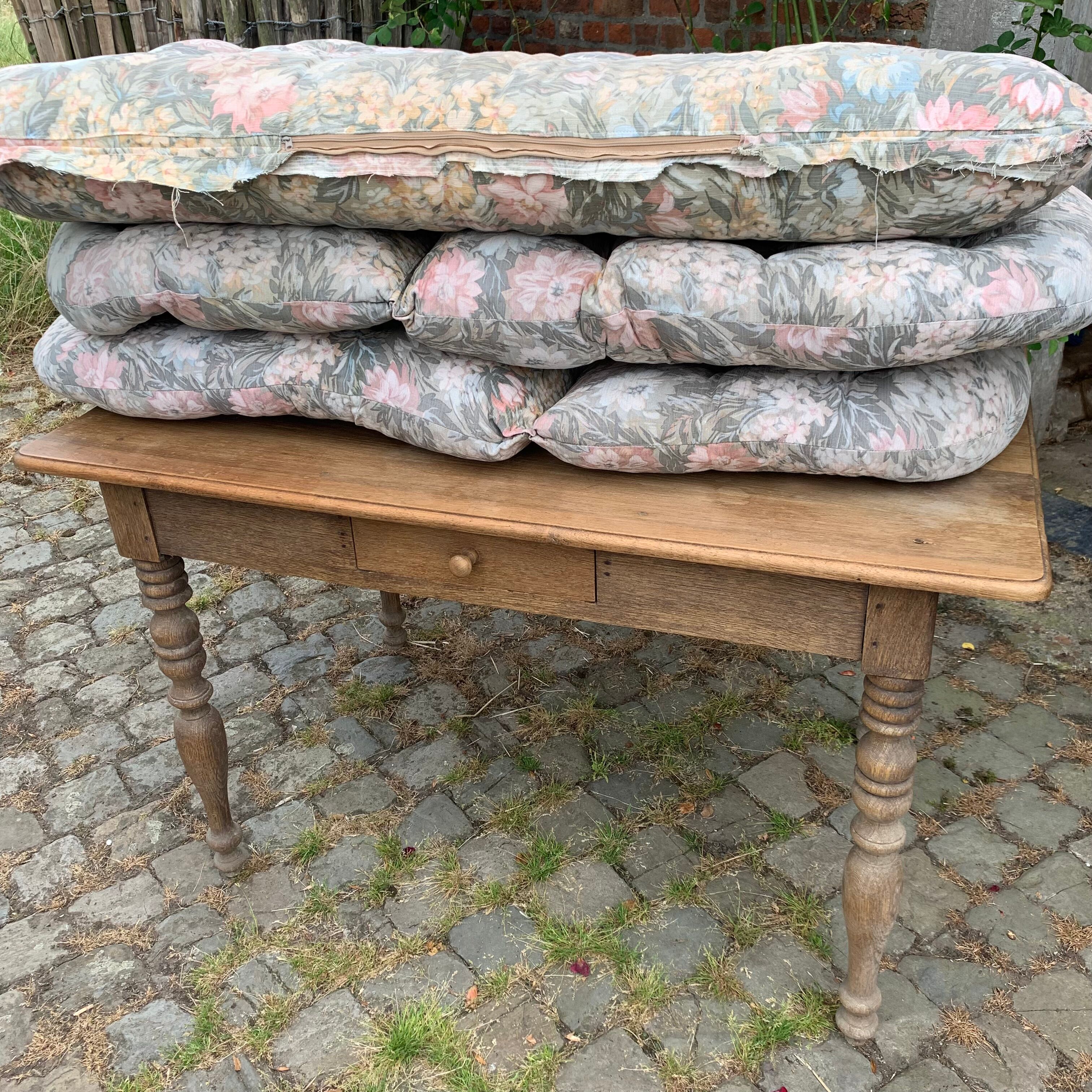 Rattan garden furniture