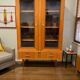 Library / vintage wooden display cabinet