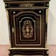 Napoleon iii wood and brass marquetry sideboard 19th century