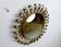 Vintage brass sunburst mirror 1960s