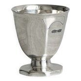 Antique silver-plated egg cup
