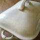 Rare white soup tureen haviland & co limoges h & co l with lid and handles.