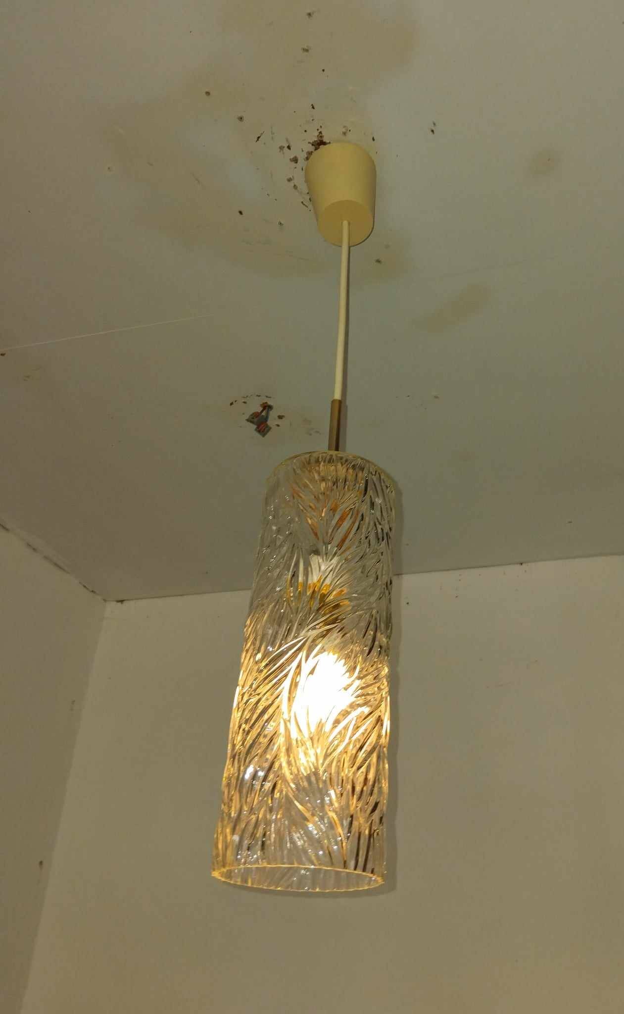60s Murano glass pendant light