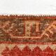 Turkish Red & Cream Oriental Vintage Runner Ruıg, 87x379Cm