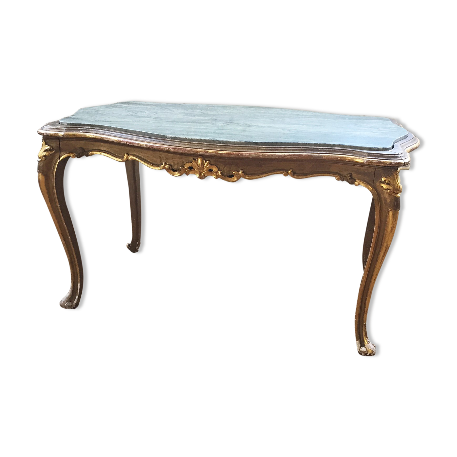 Louis XV marble coffee table