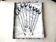 Set of 8 mazagran spoons, cocktail, ice in stainless steel